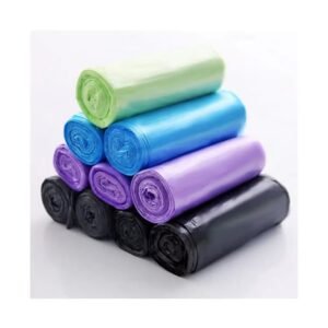 Extra Strong Garbage Bags for Dustbin 50pcs Roll