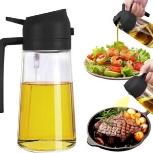 Glass Oil Sprayer and Dispenser Bottle 500ml Online